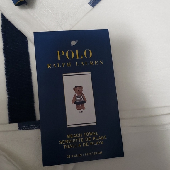 Limited edition 2017 Ralph Lauren polo bear towel - Picture 3 of 4